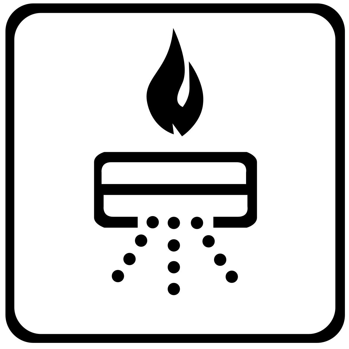 air conditioner icon