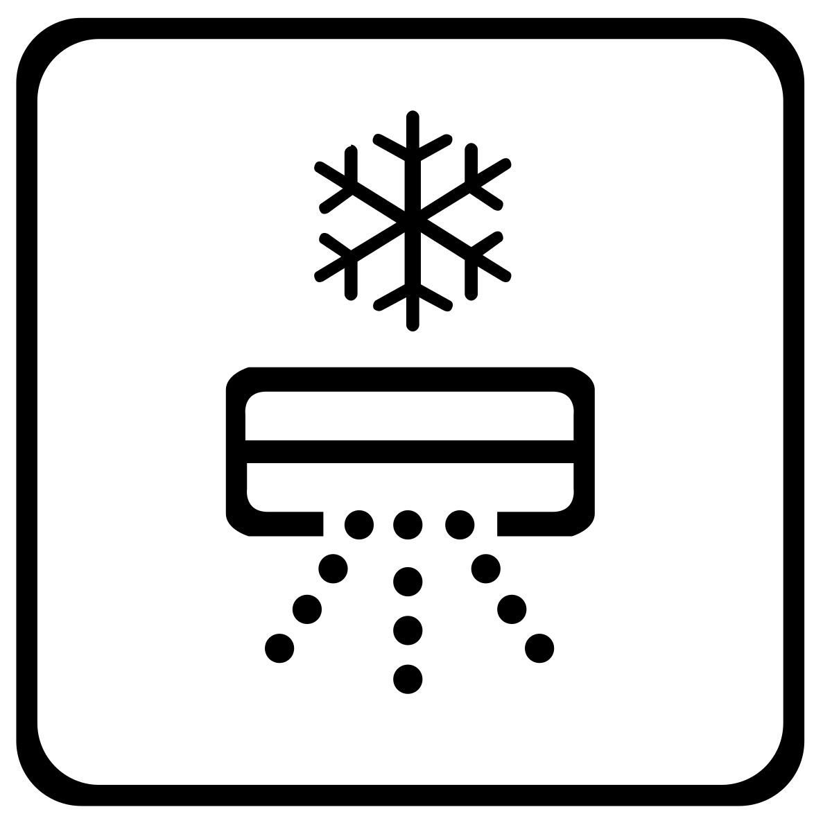 air conditioner icon
