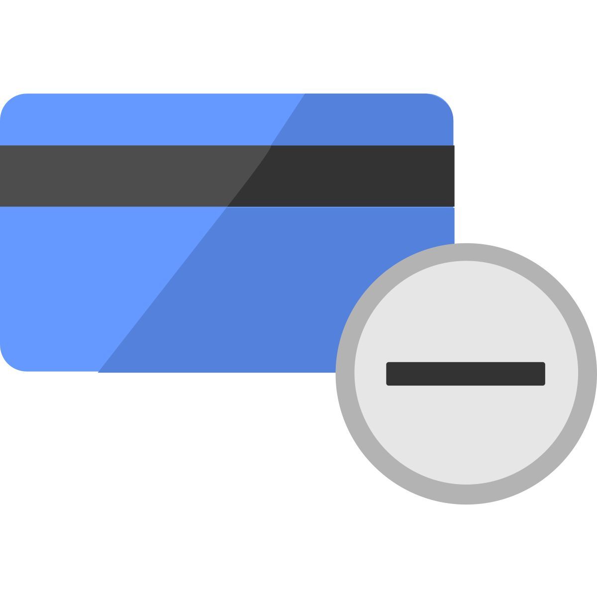 delete credit card icon