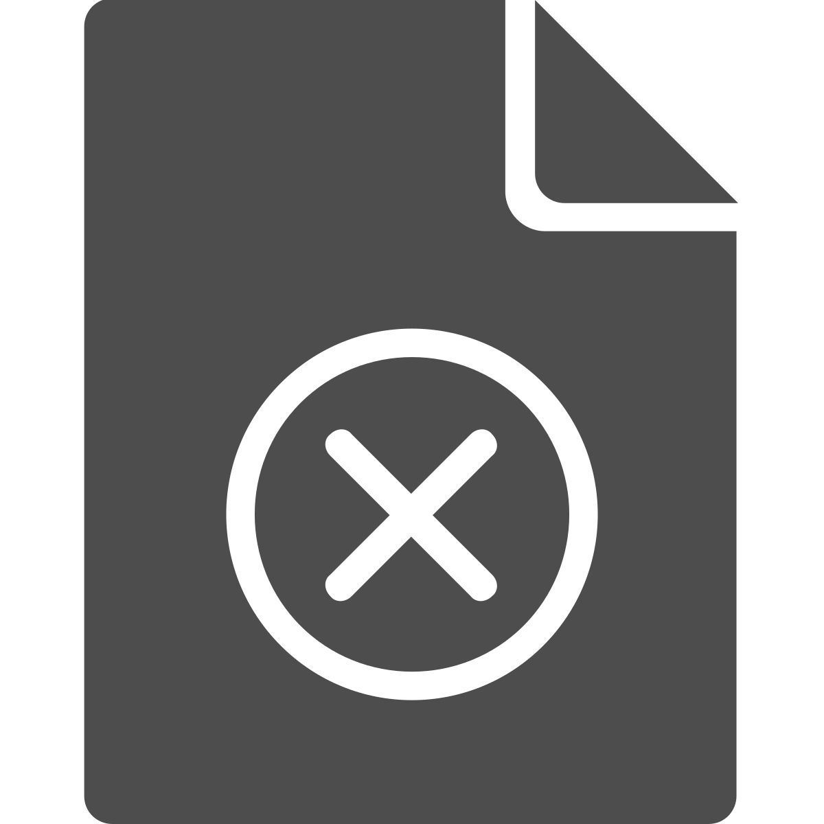 delete icon