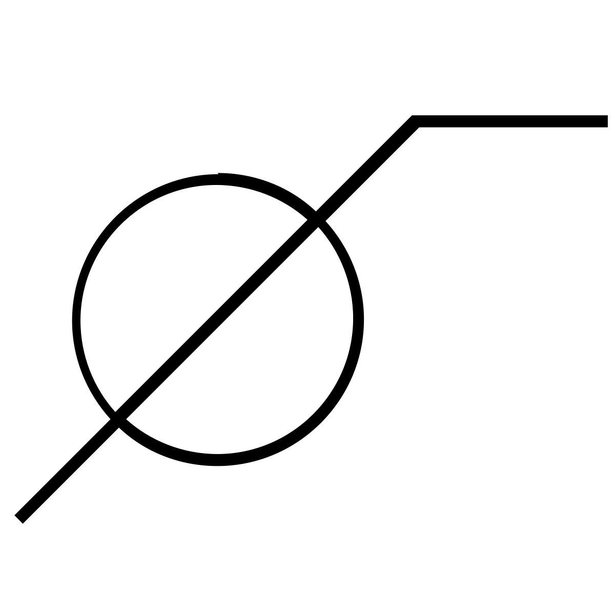 diameter icon