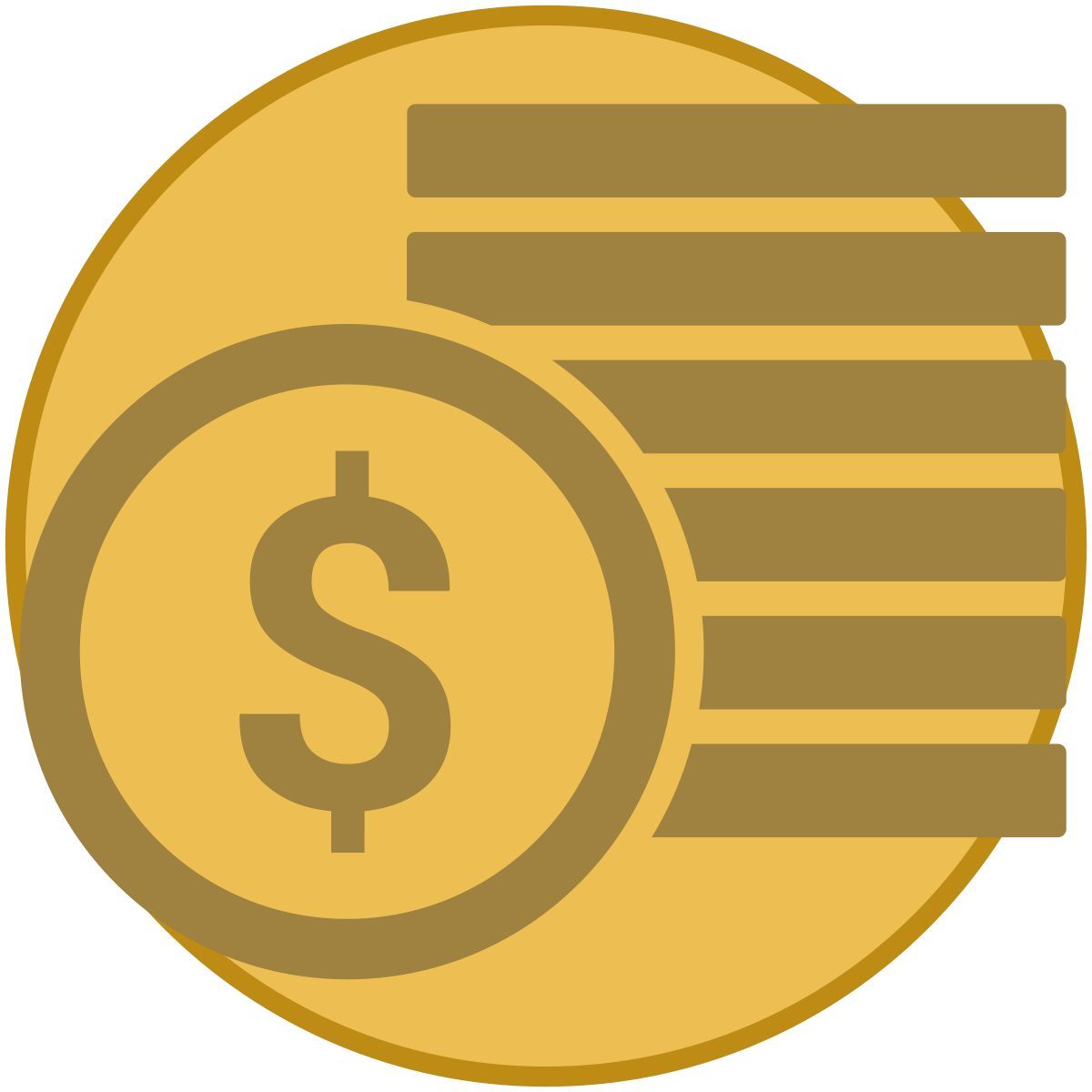 dinheiro dólar icon
