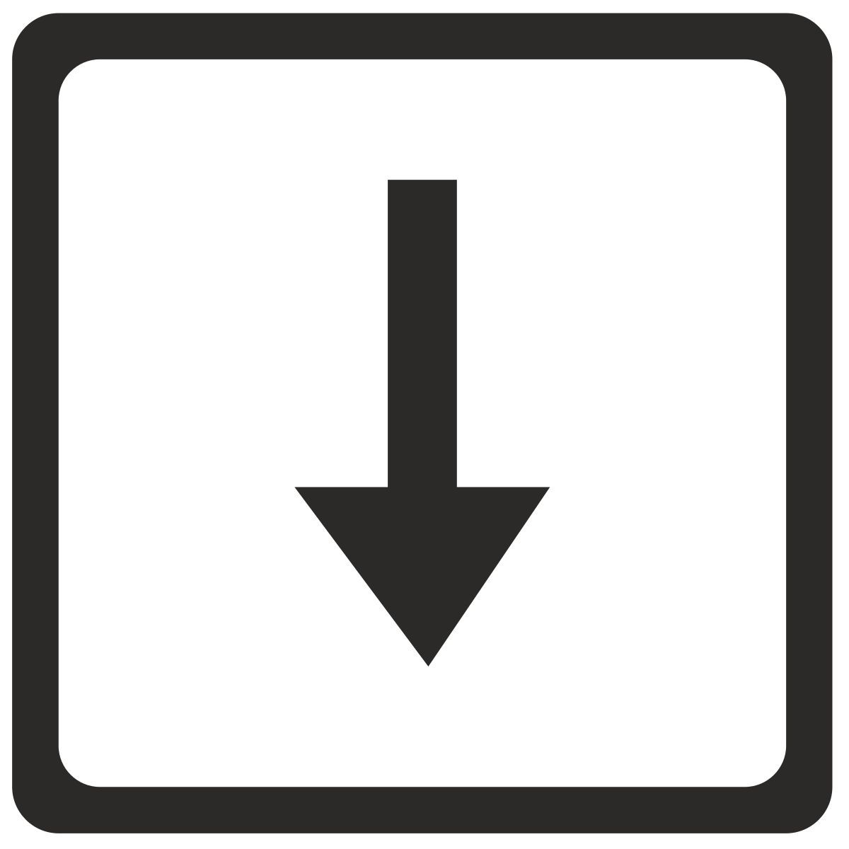 down icon