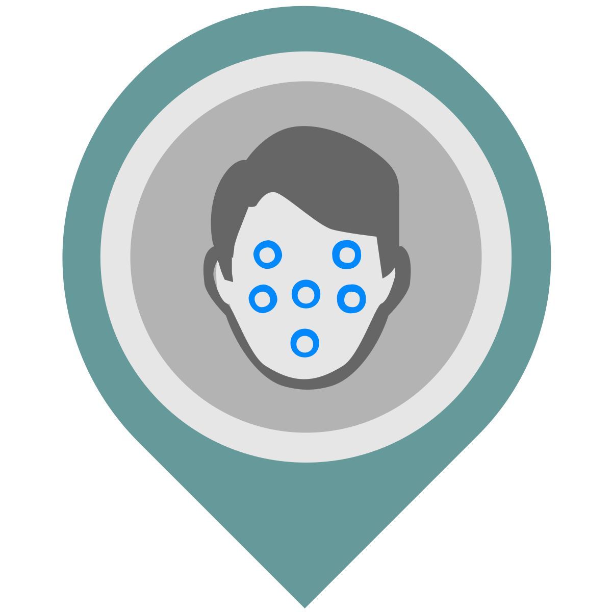 detección de rostros icon