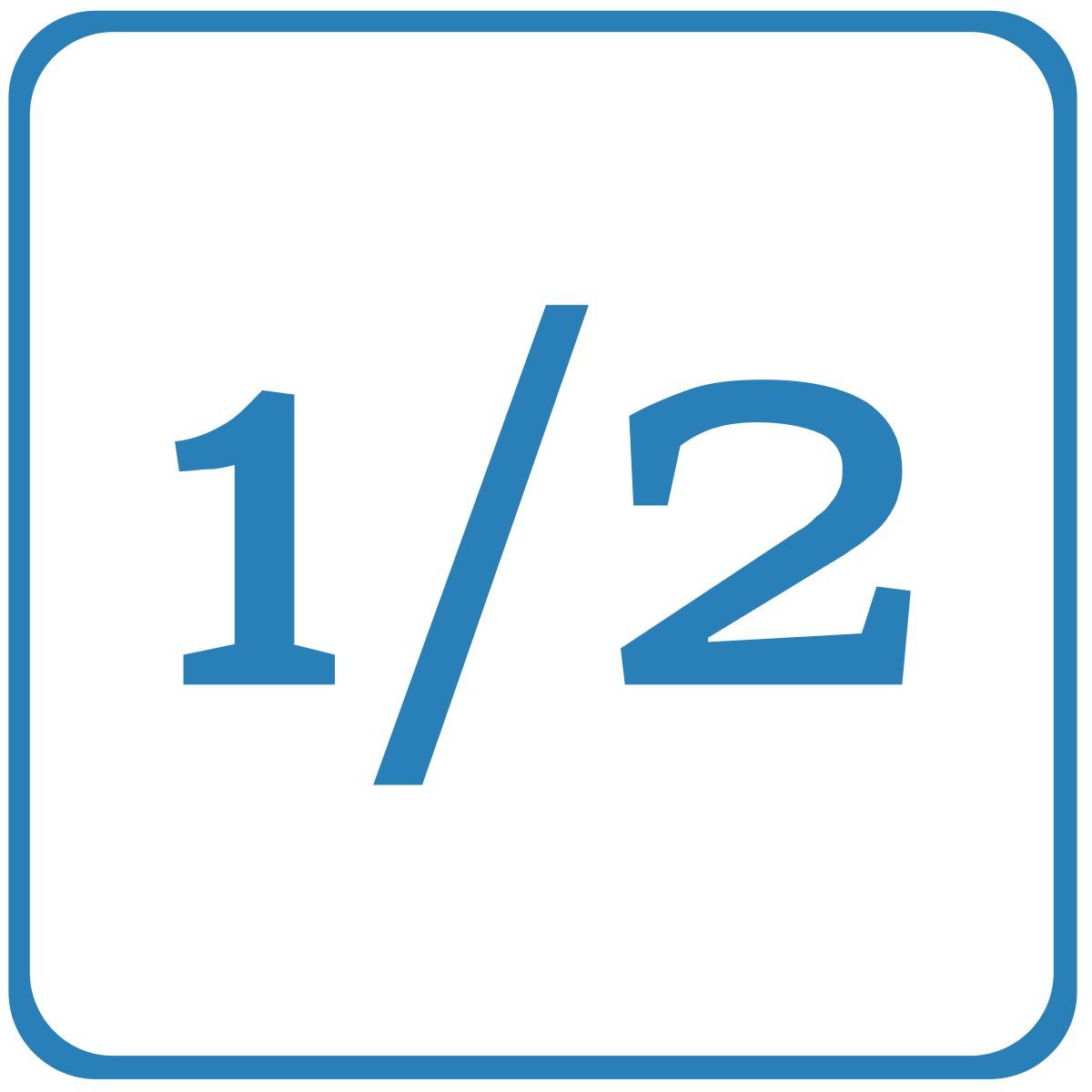 half icon