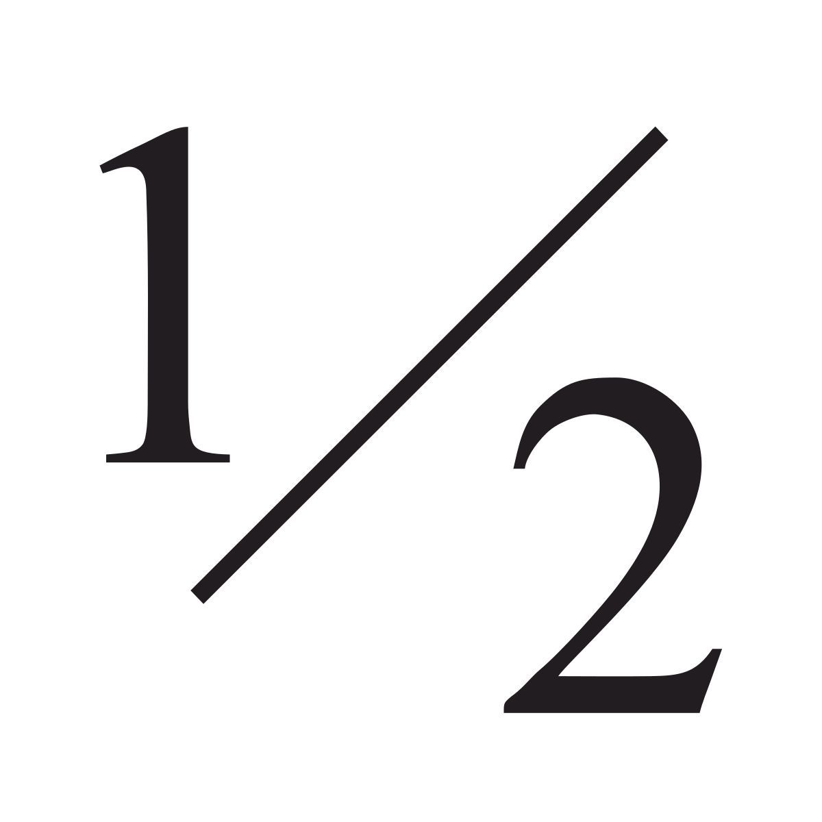 half icon