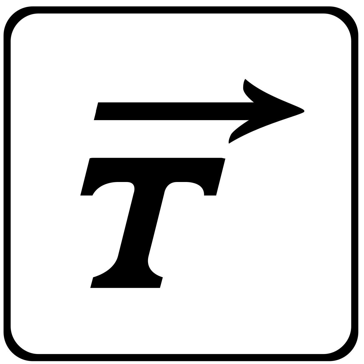 italic icon