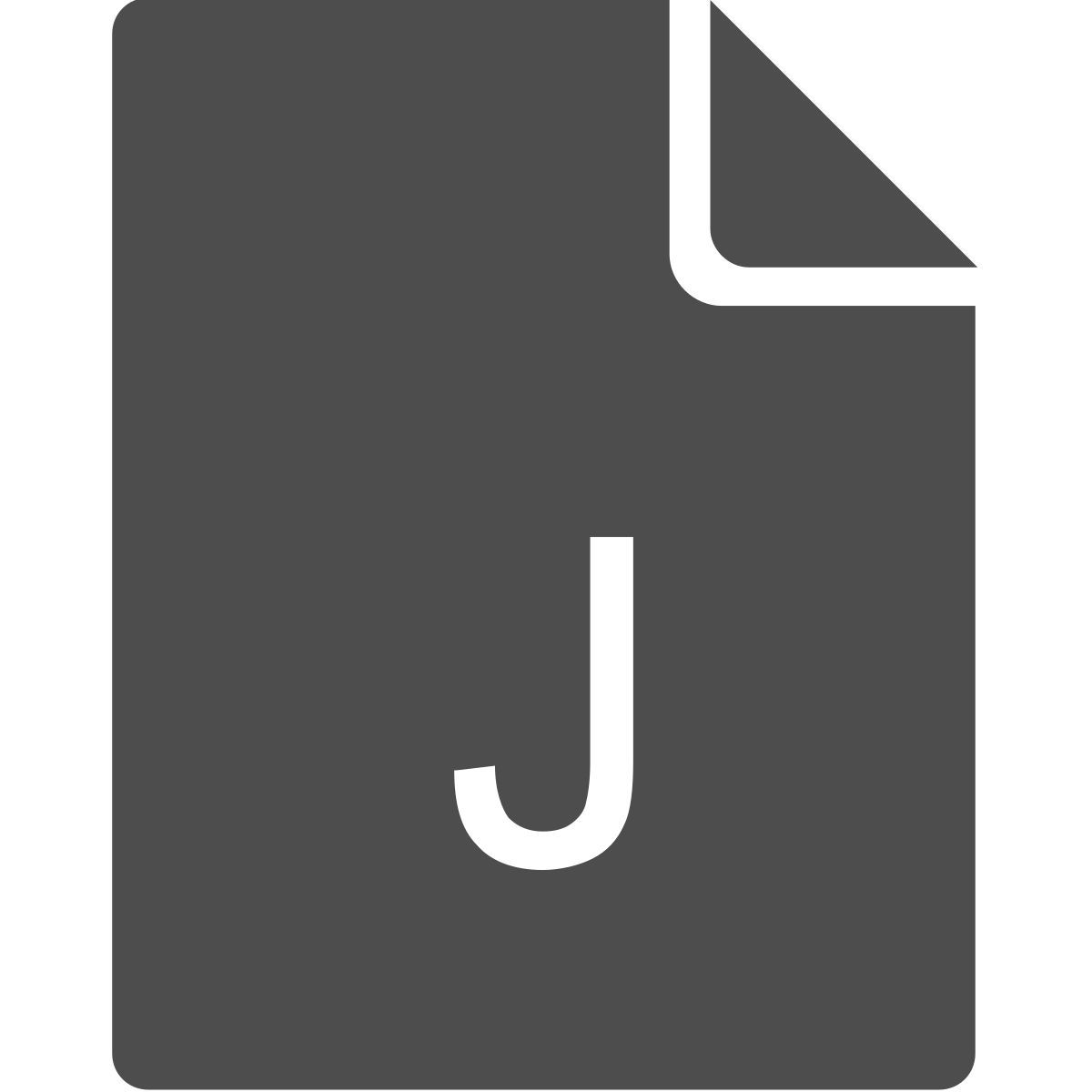 file j icon