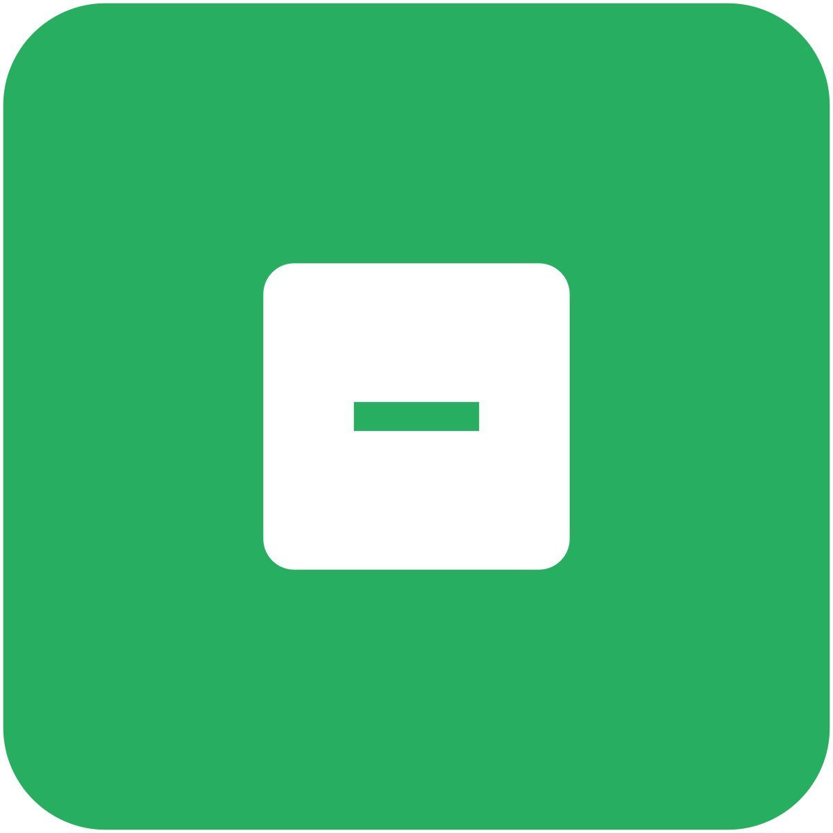 minus icon