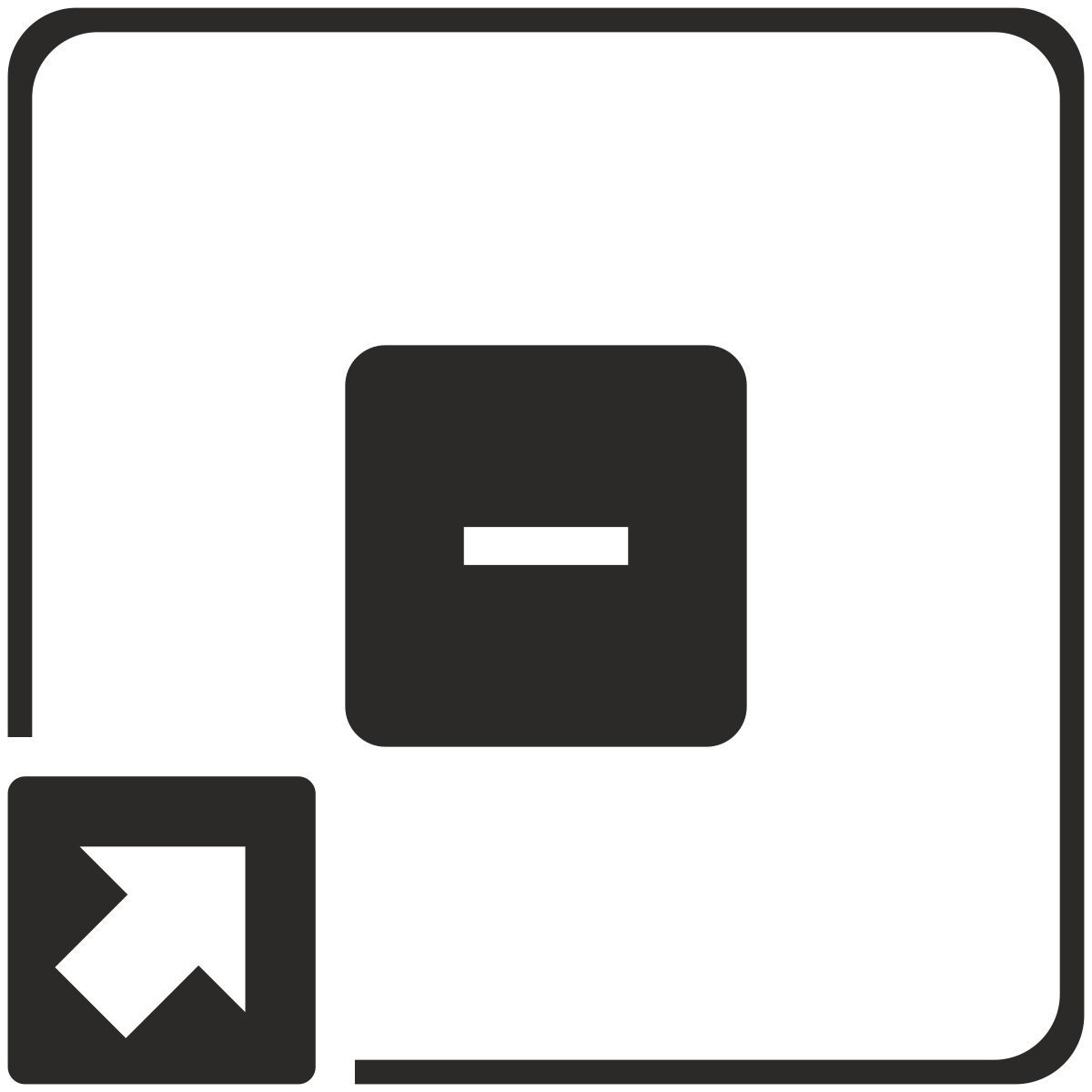 マイナス icon