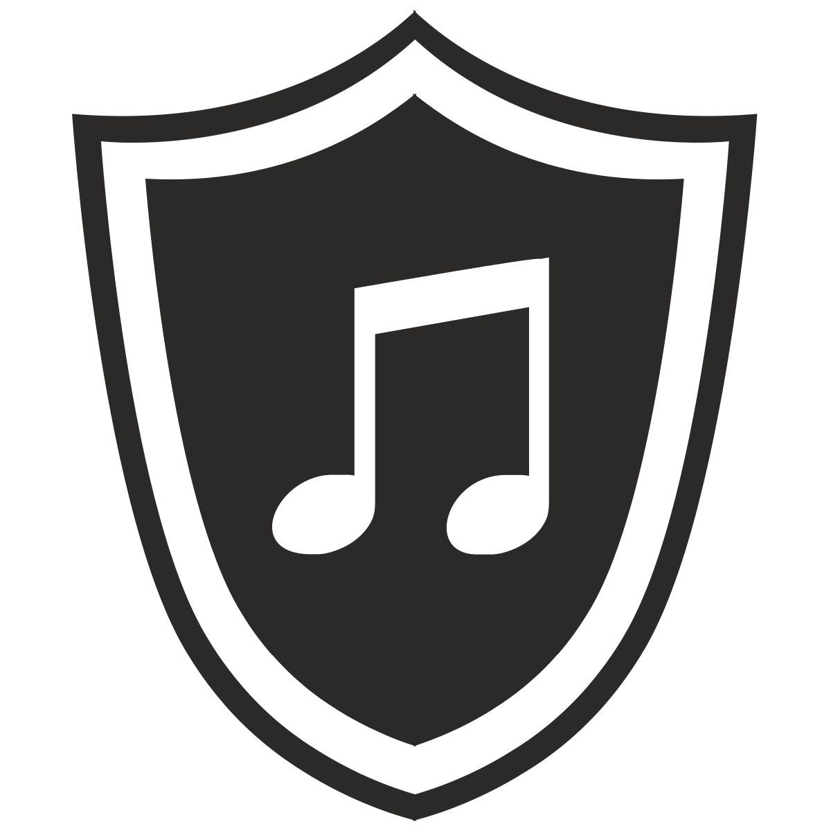 music protection icon