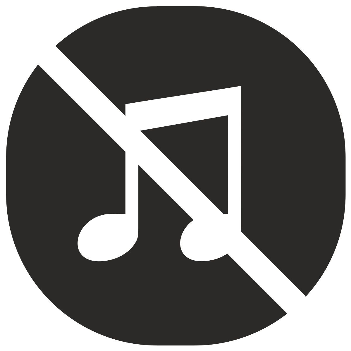 no sound icon
