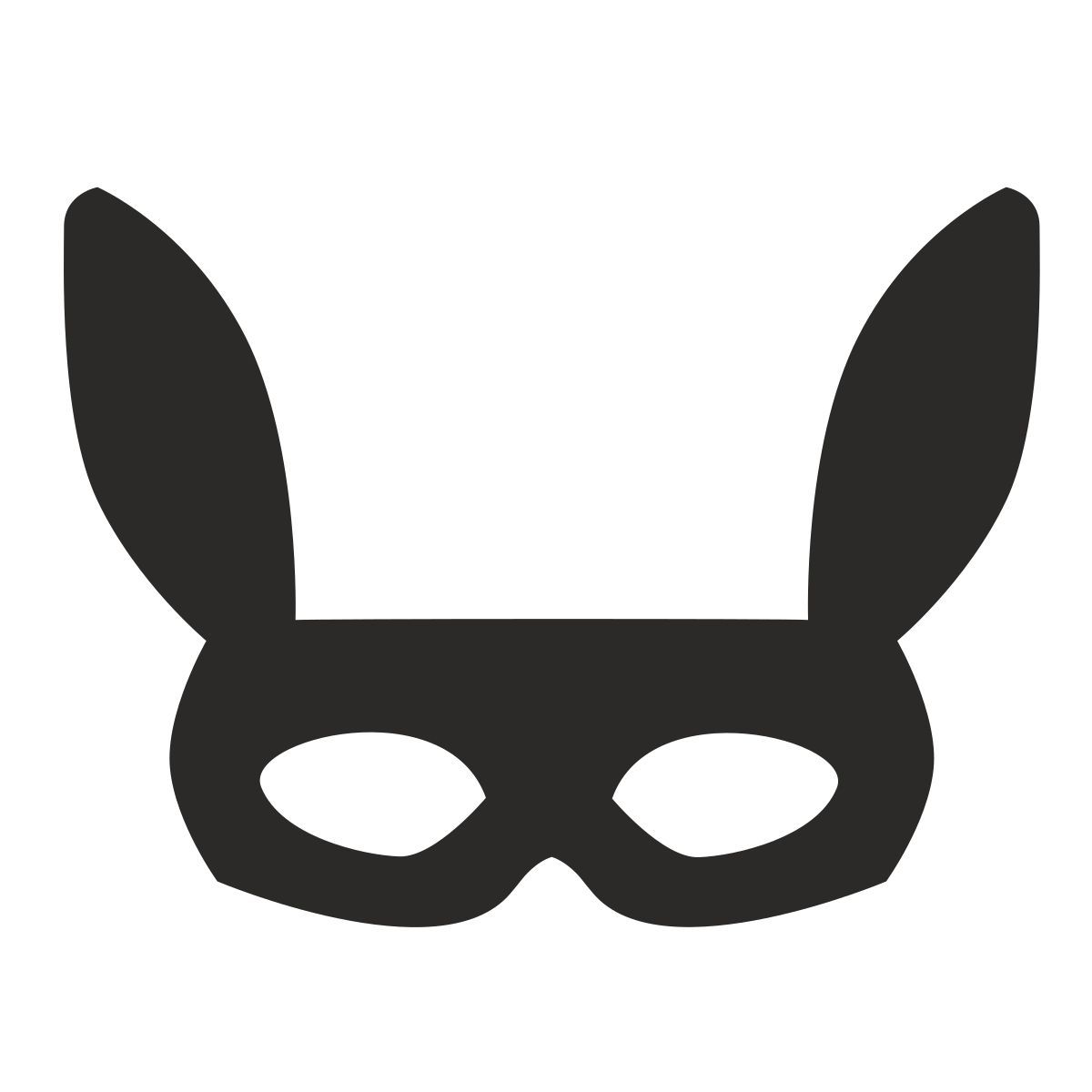 rabbit mask icon
