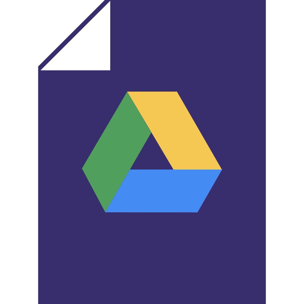 google drive file icon