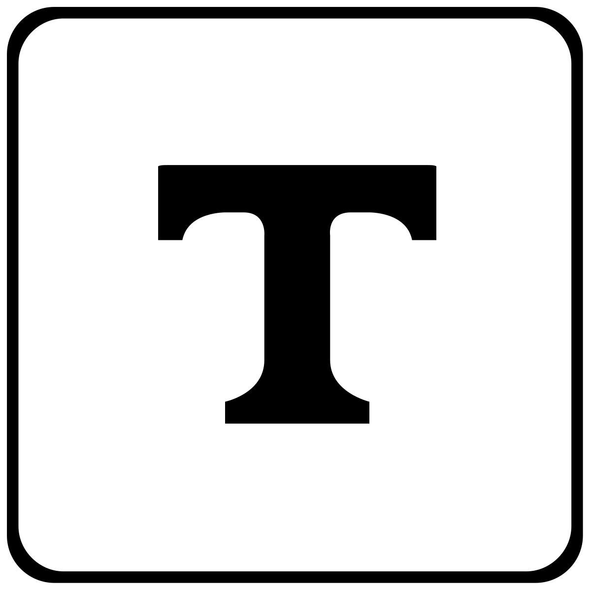 semi bold icon
