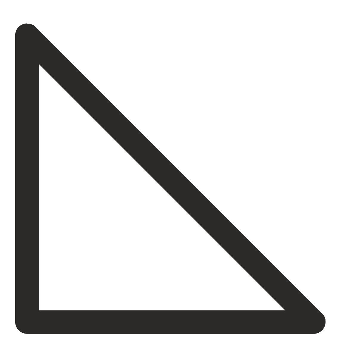 triangle icon