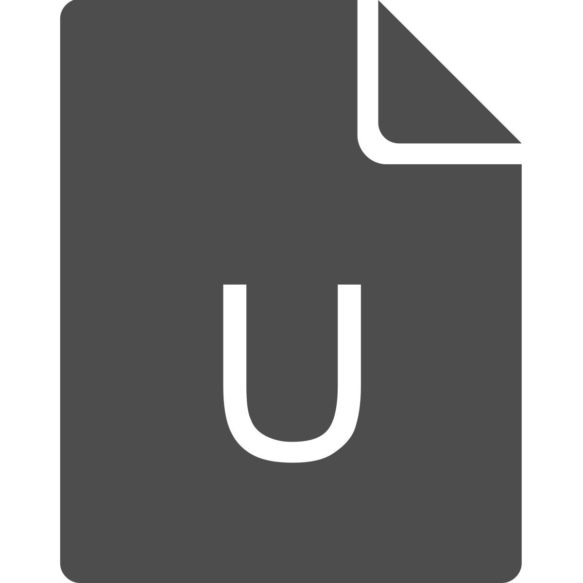 U File icon