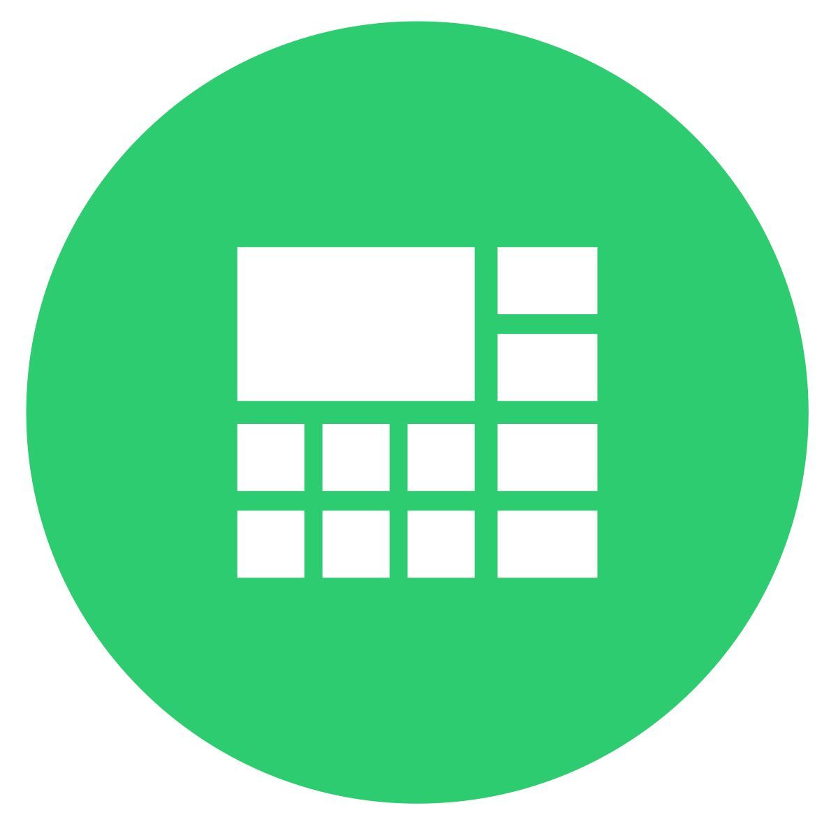 modalità di visualizzazione icon