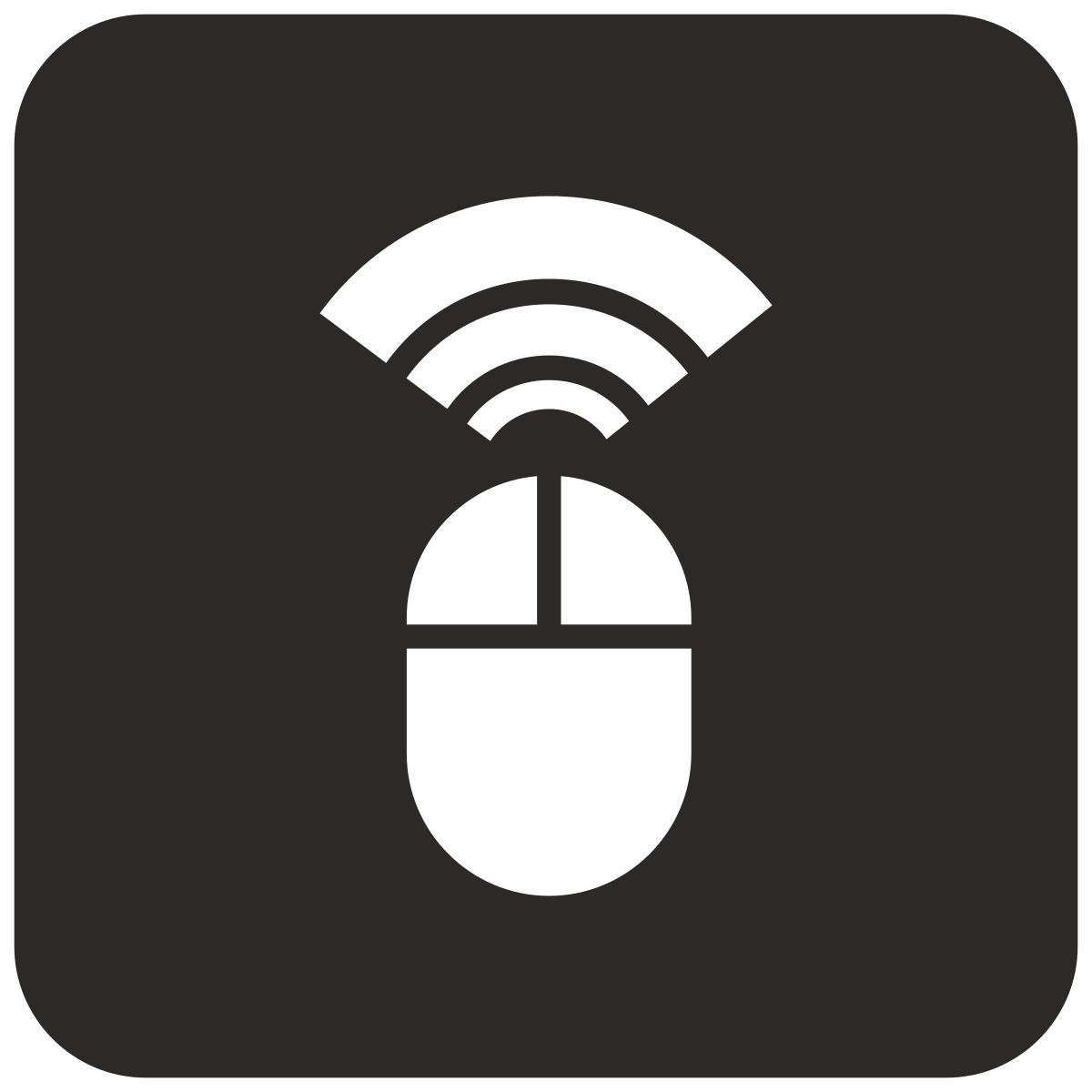 ratón inalámbrico icon