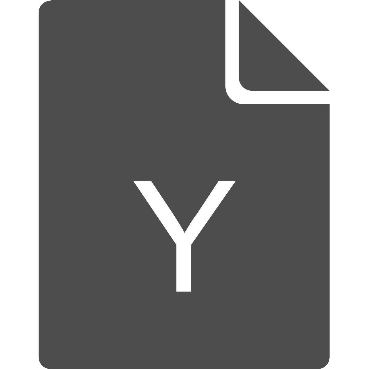 y file icon