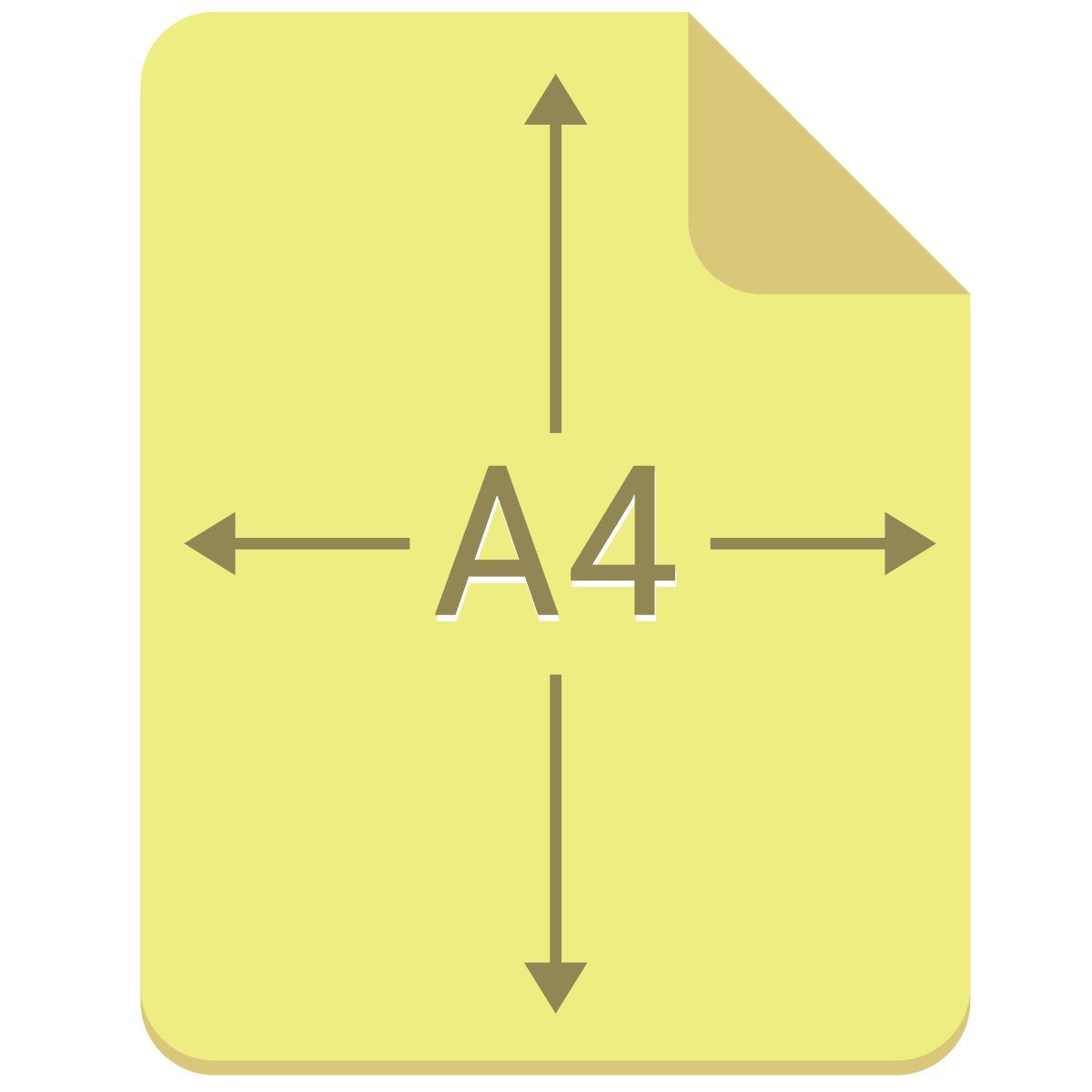 a4 icon
