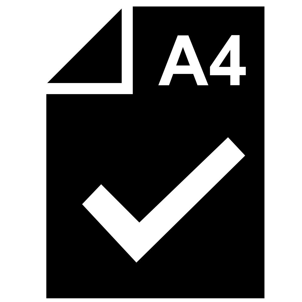 a4 icon
