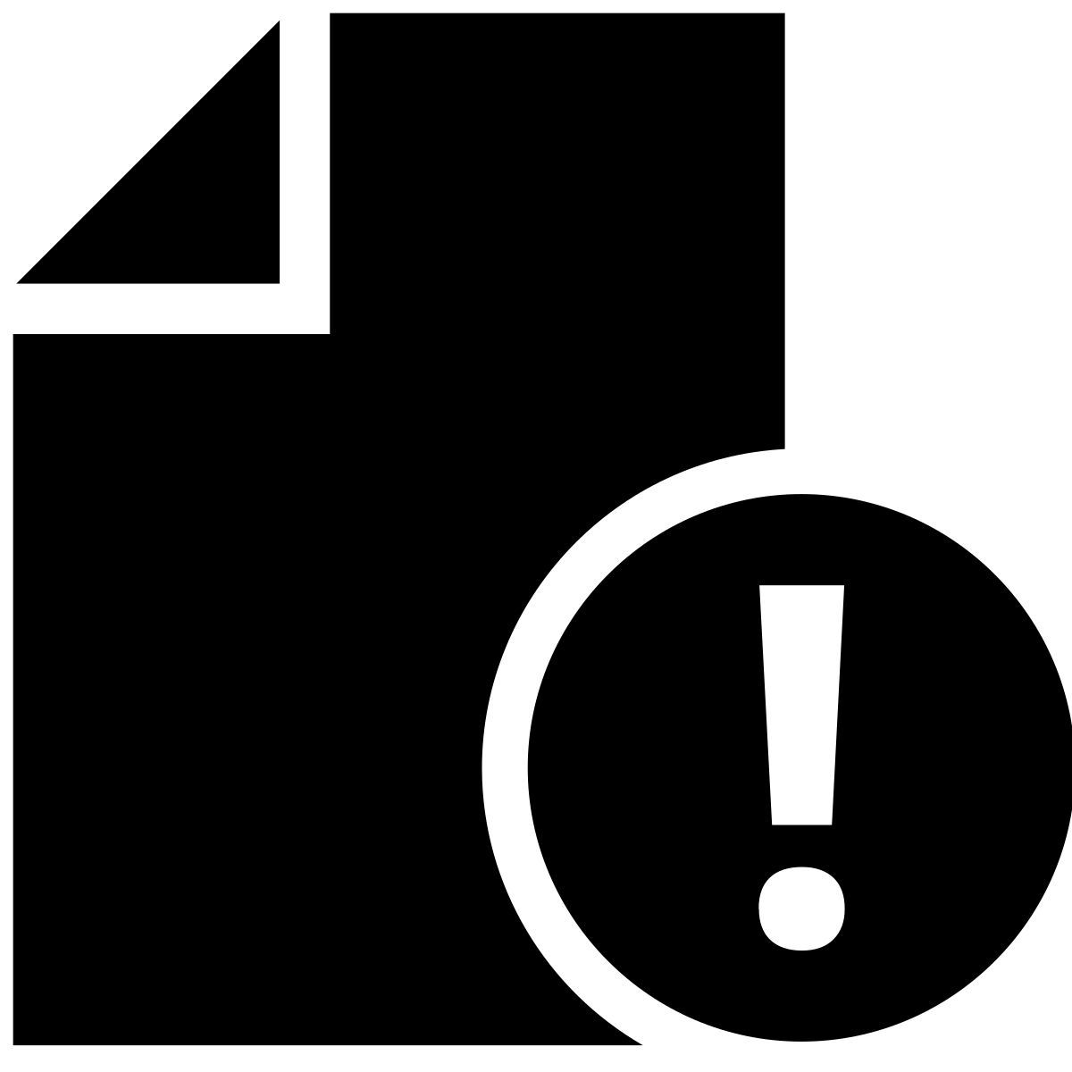 attention icon