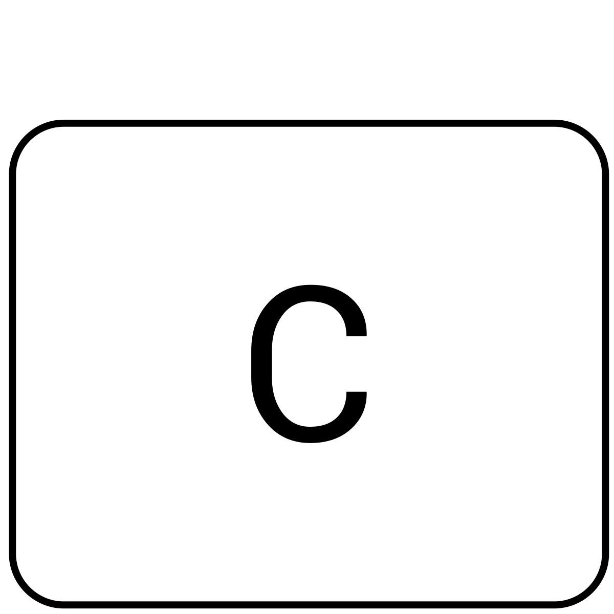 c icon