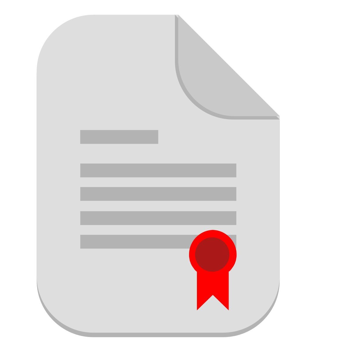 certificate icon