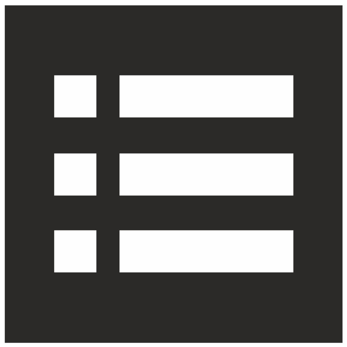 menu icon