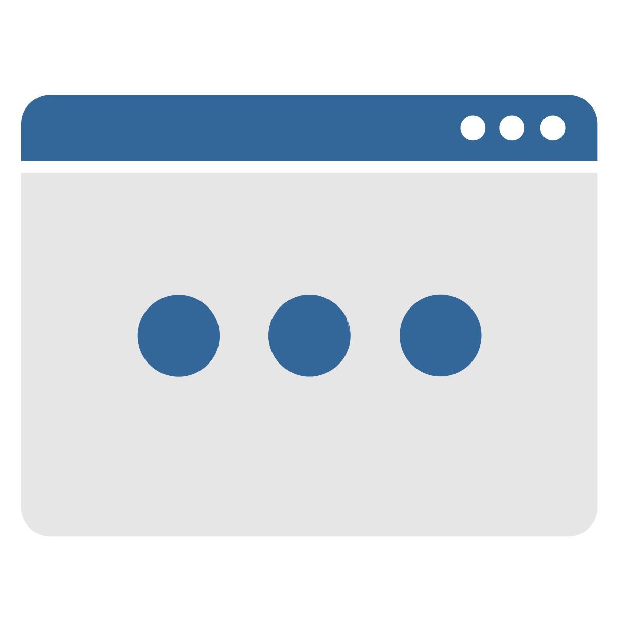 三个点图标 icon