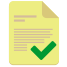 external accept-paper-and-documents-flat-icons-inmotus-design-2 icon