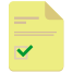 external accept-paper-and-documents-flat-icons-inmotus-design icon