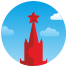 external architecture-moscow-is-the-capital-of-russia-flat-icons-inmotus-design icon