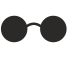 external blue-optic-glasses-flat-icons-inmotus-design icon