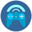 external control-gaming-joysticks-flat-icons-inmotus-design-4 icon