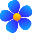 external flora-colored-flowers-flat-icons-inmotus-design icon