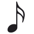 external music-musical-notes-flat-icons-inmotus-design-6 icon