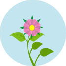 external Flower-plants-flat-icons-inmotus-design-2 icon