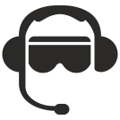 external VR-Glasses-vr-flat-icons-inmotus-design-4 icon
