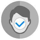 external accept-face-biometry-flat-icons-inmotus-design icon