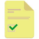 external accept-paper-and-documents-flat-icons-inmotus-design icon