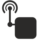 external access-types-of-internet-flat-icons-inmotus-design-6 icon