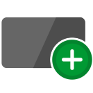 external add-credit-card-operations-flat-icons-inmotus-design icon