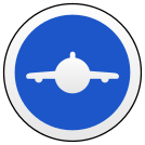 external airbus-road-sign-flat-icons-inmotus-design icon