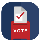 external application-vote-elections-flat-icons-inmotus-design icon