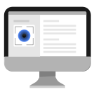 external biometry-eye-biometry-flat-icons-inmotus-design icon