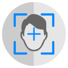 external biometry-face-biometry-flat-icons-inmotus-design-2 icon