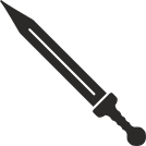 external blade-roman-weapon-army-flat-icons-inmotus-design icon