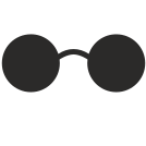 external blue-optic-glasses-flat-icons-inmotus-design icon